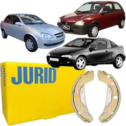 Sapata Traseira Jurid Para Chevrolet Classic Corsa Tigra