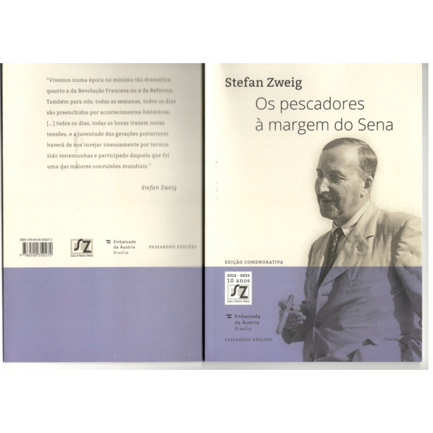 Os Pescadores à Margem do Sena autor Stefan Zweig