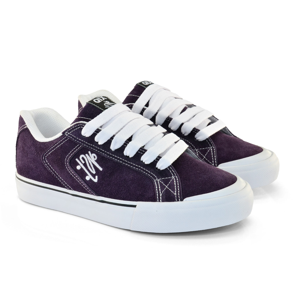 Tênis QIX Chorão Park Uva Latex Sola Borracha Skatista Original Baixo - Men Shoes