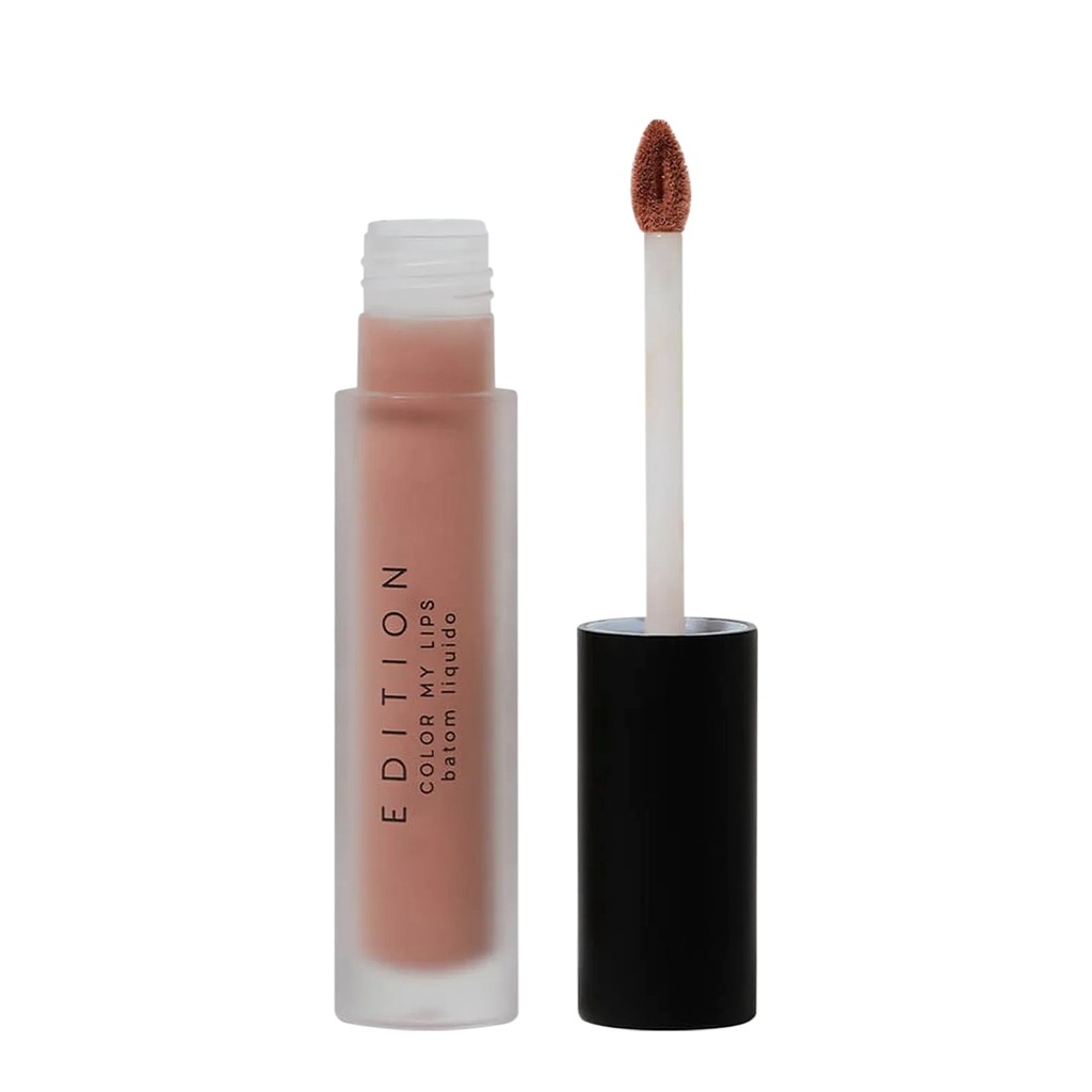 Océane Edition Color My Lips Nude  Matte - Batom Líquido 4g em Oferta na Shopee