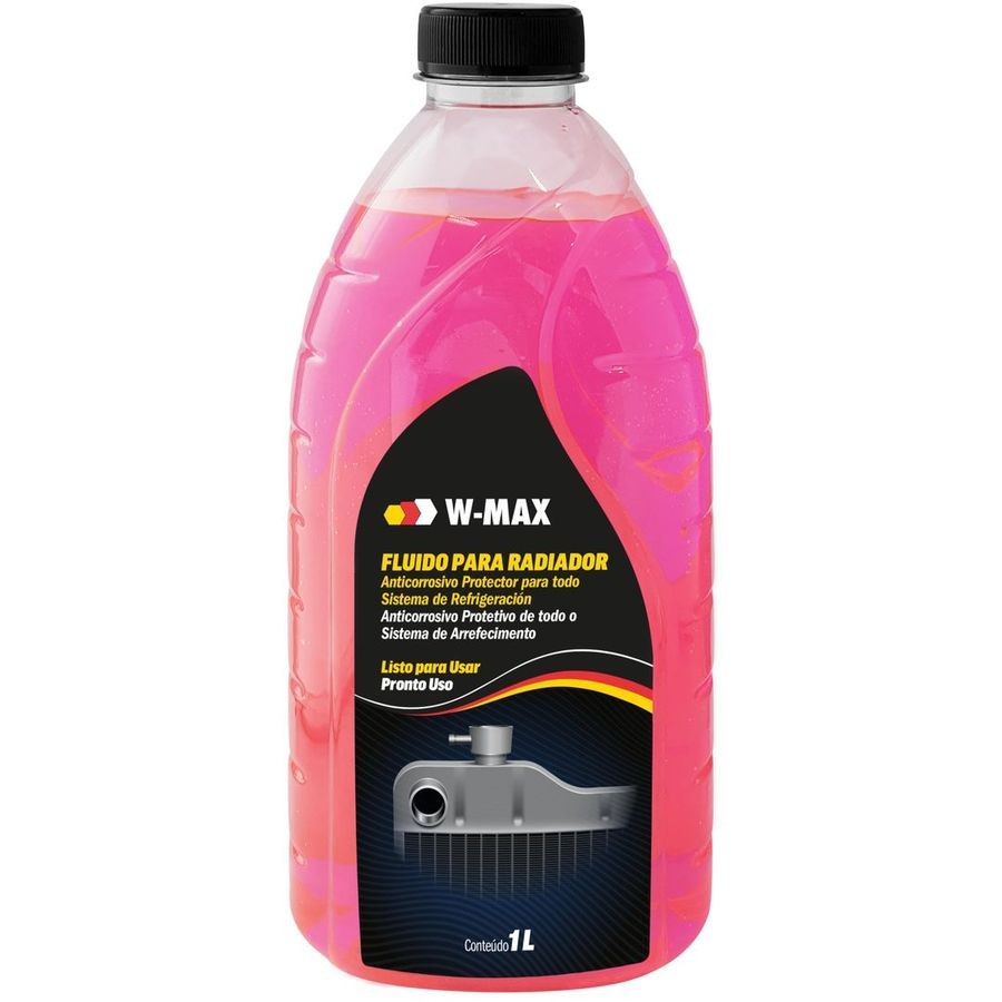 Fluido para Radiador Wurth W-Max Rosa 1L Cod 5986153000