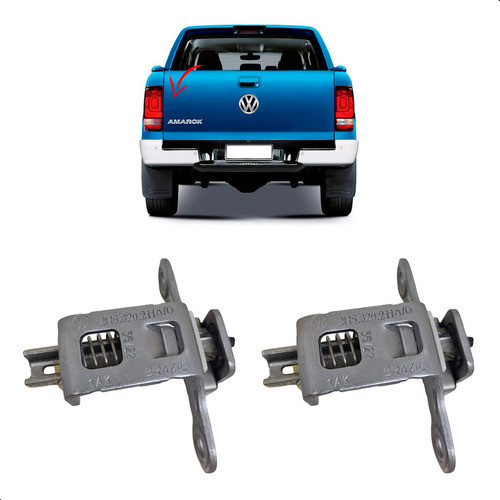 Par Fechadura Da Tampa Traseira Original Volkswagen Amarok em Oferta na Shopee
