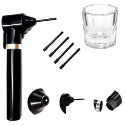 Kit Com 2- 1 Misturador Mix De Henna Tinta E Pigmentos + 1 Copo Dappen 29-S
