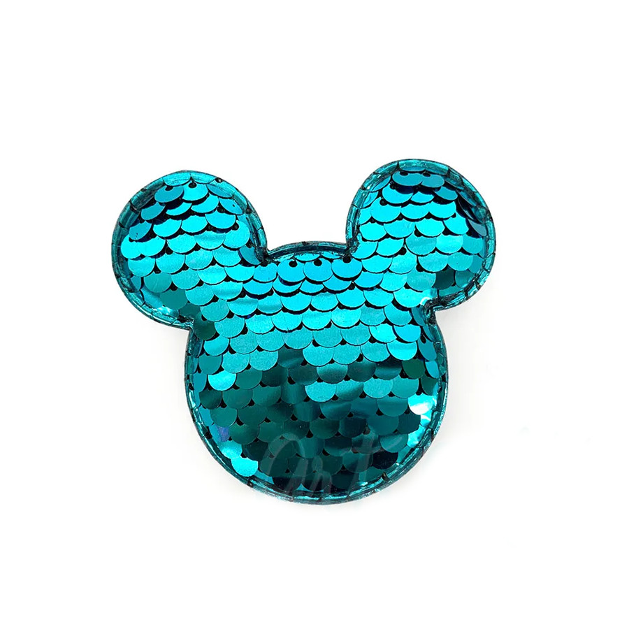 Aplique Urso Paetê Azul - 6,5cm - 2 Un - Artegift - Rizzo em Oferta na Shopee