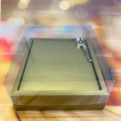 10 CAIXAS P/OVO COLHER C/MOLDURA AJUSTAVEL 250/350G OURO-PASCOA ESSENCIAL 5299 (PASCOA IDEIA OUTLET)