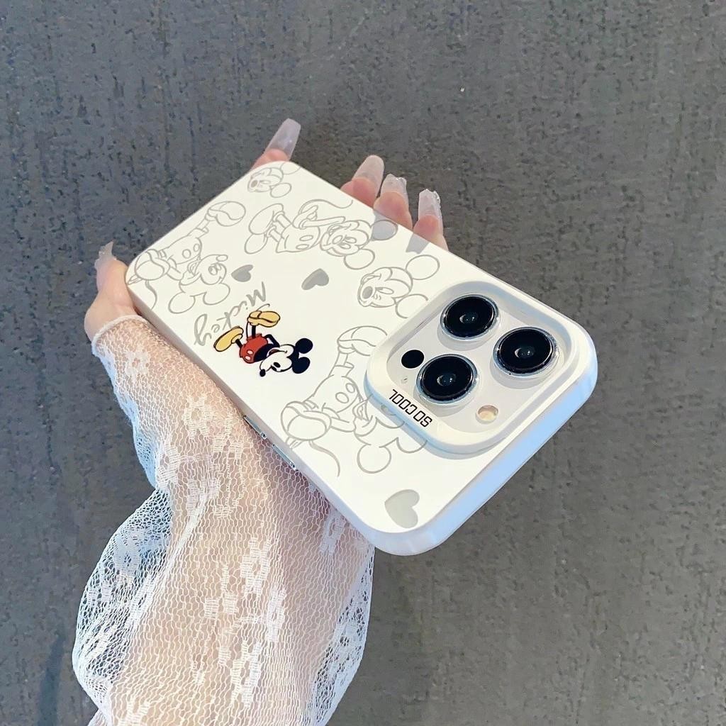 Anti-impacto silicone Capinha capa Fosco Mickey para Redmi Note 8 9s 11 12 13 PRO 12C 13C A3 POCO C65 F6 X3 X5 X6 Pro em Oferta na Shopee