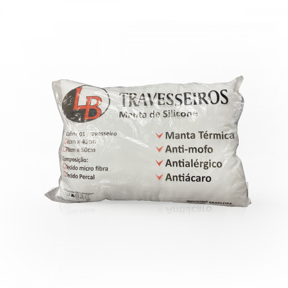 Travesseiro Manta de Silicone 45x65 LB - Home & Living