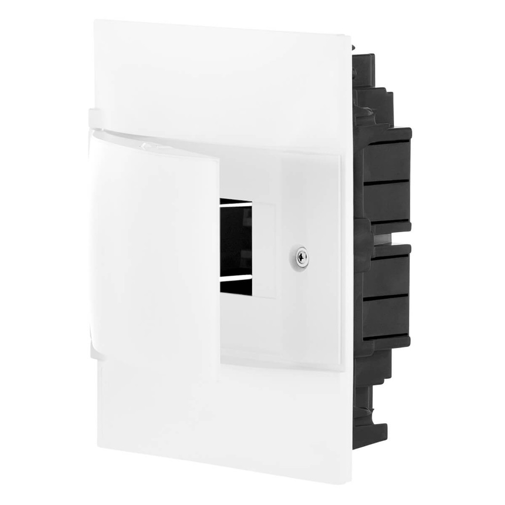 Quadro de Distribuição De Embutir Até 4 Disjuntores Branco Practibox S 134004 Legrand