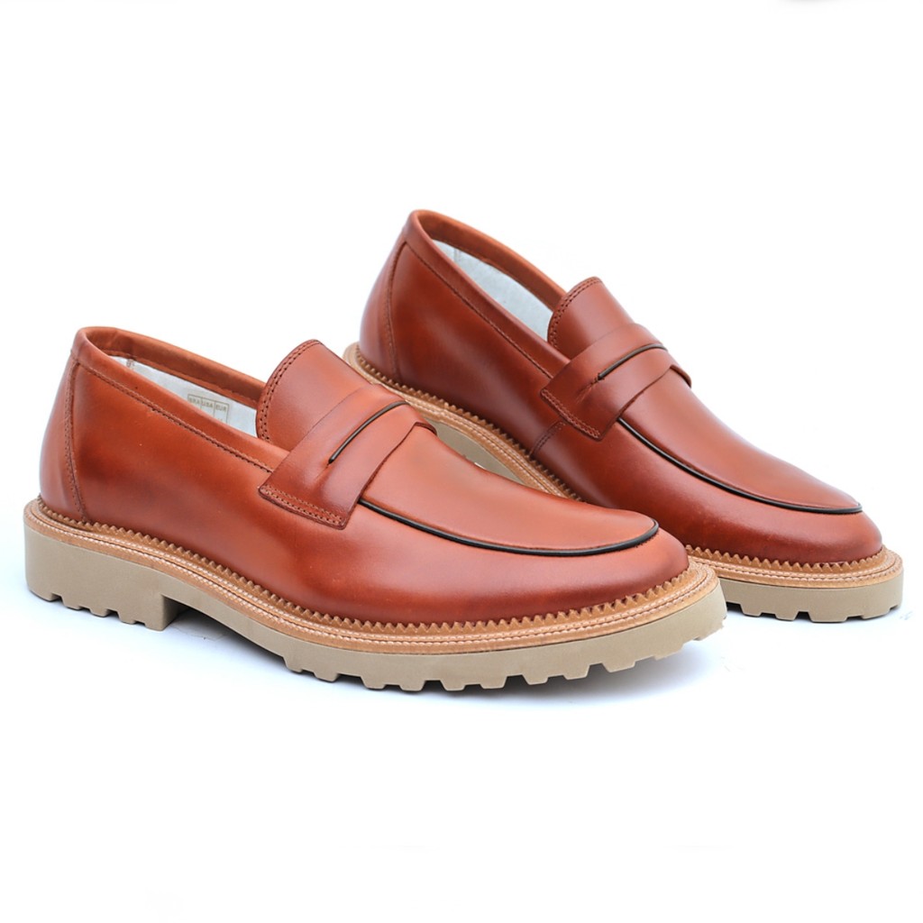 Sapato Mocassim Loafer Masculino em couro Legítimo Artesanal