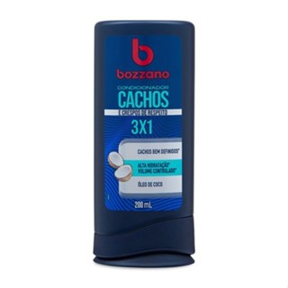 Condicionador Cachos e Crespos 3x1 Bozzano 200ml em Oferta na Shopee