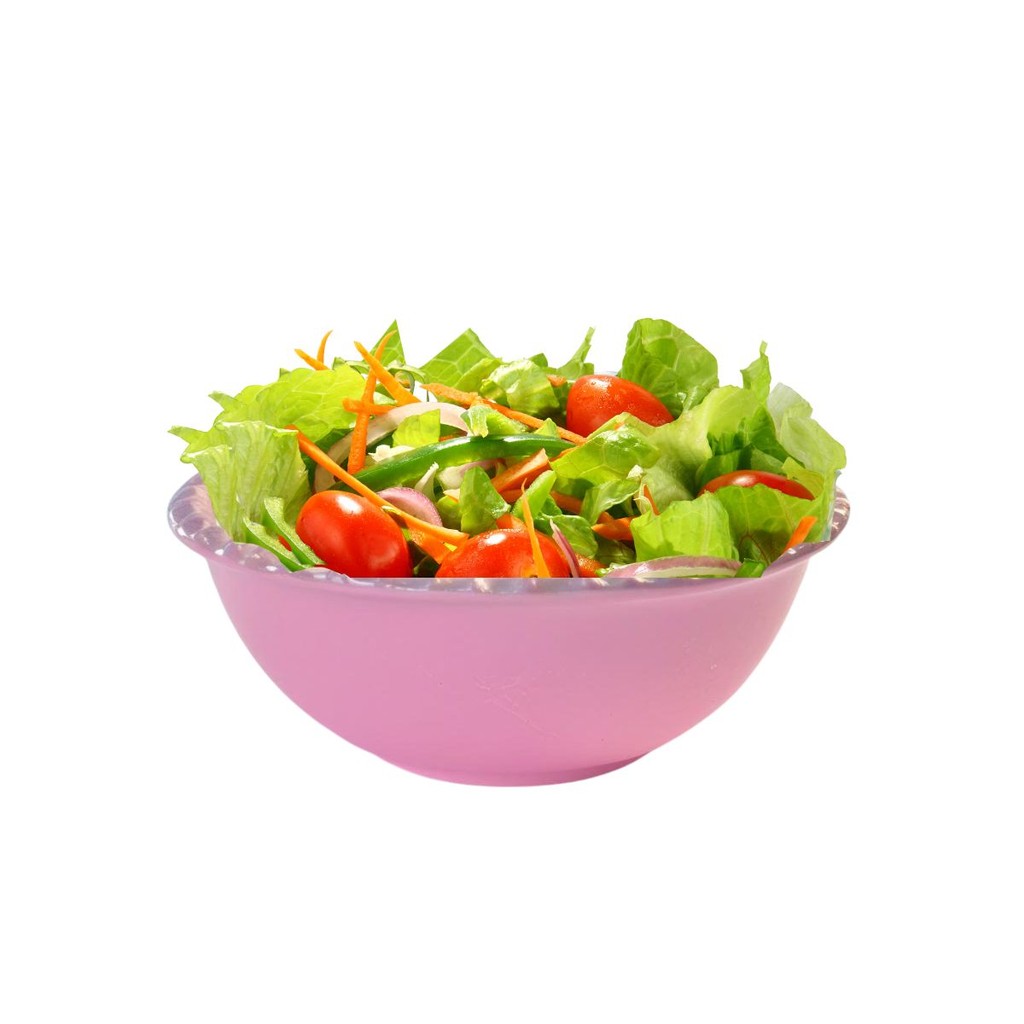 Saladeira Bacia Plástica Grande 5 litros Bowl Cumlbuca Vasilha bolo BPA Free restaurante tigela