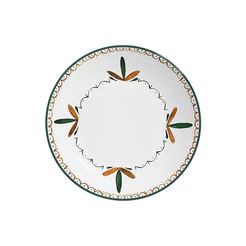 Conjunto com 6 Pratos de Sobremesa Coup Braciera Ø21cm Cerâmica Alleanza