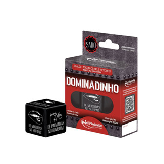 Dado Erótico Sado Dominadinho - 2,1 x 2,1 cm | La Pimienta em Oferta na Shopee