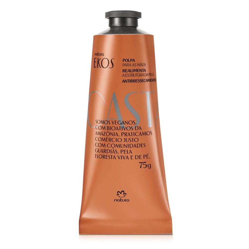 Hidratante para Mãos Natura Ekos Castanha 75g – Nutrição Profunda com Óleo de Castanha