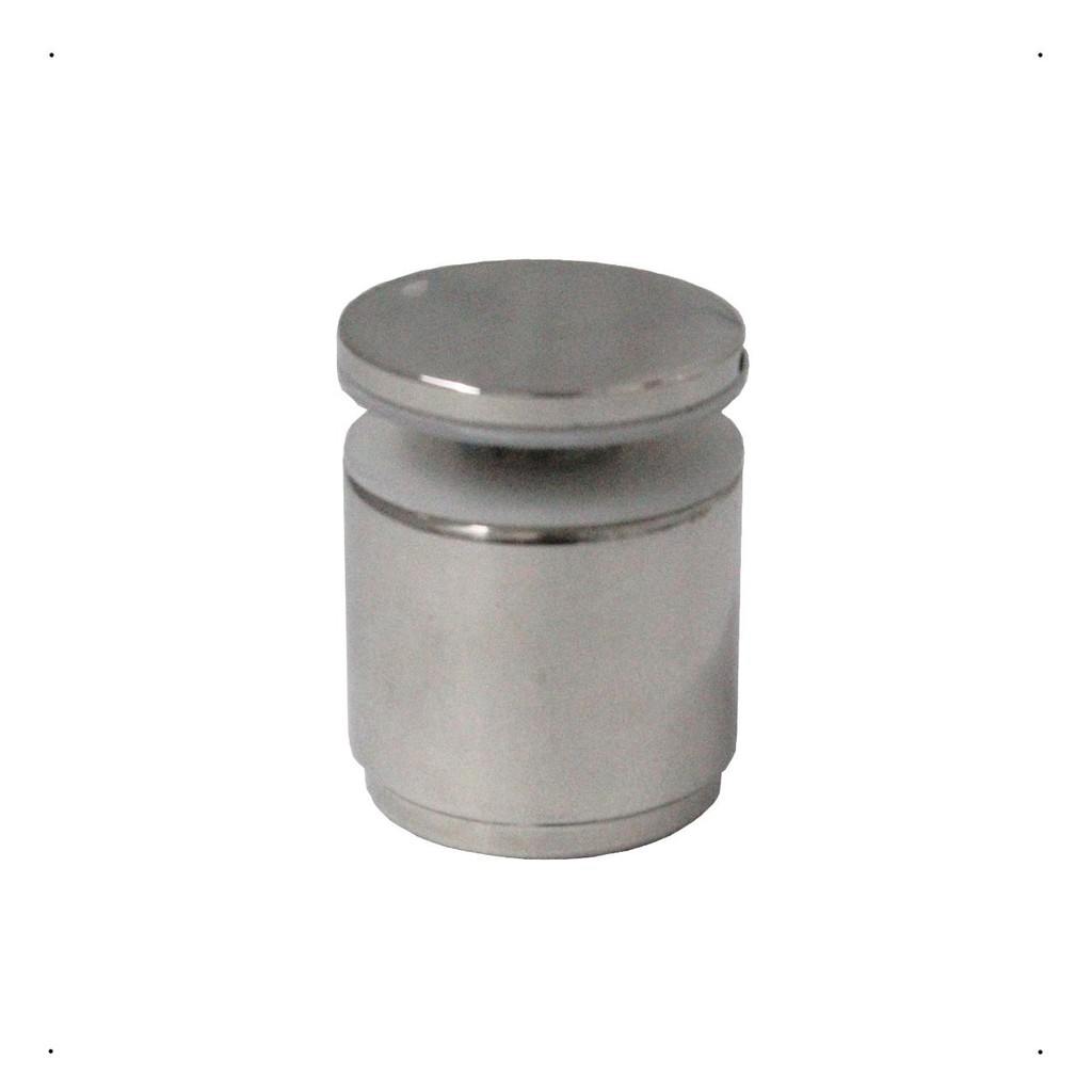 Prolongador Espaçador Extensor Botton Redondo Em Inox 304 com Regulagem Para Guarda Corpo Vidro