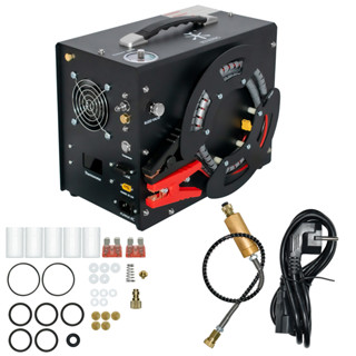 TUXING 300Bar 12V PCP Compressor Compressor de ar de alta pressão Auto-stop TXES062 em Oferta na Shopee