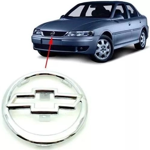 Emblema Grade Dianteira Vectra 1997 98 99 2000 2001 Cromado