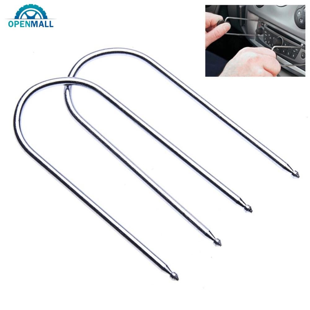 OPENMALL 2 Peças Chaves De Remoção Estéreo De Rádio De Carro Ferramenta De Desmontagem De Trocador De CD Adequada Para P em Oferta na Shopee