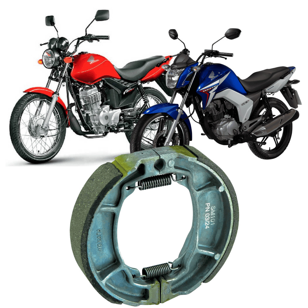 Lona Patim Freio Traseiro CG 150/160 FAN Titan Cargo Nakata SM101