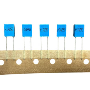 KIT COM 10 PEÇAS - CAPACITOR POLIESTER 100K 250V 5MM 100NF 0,1UF 250V U1A250 EPCOS