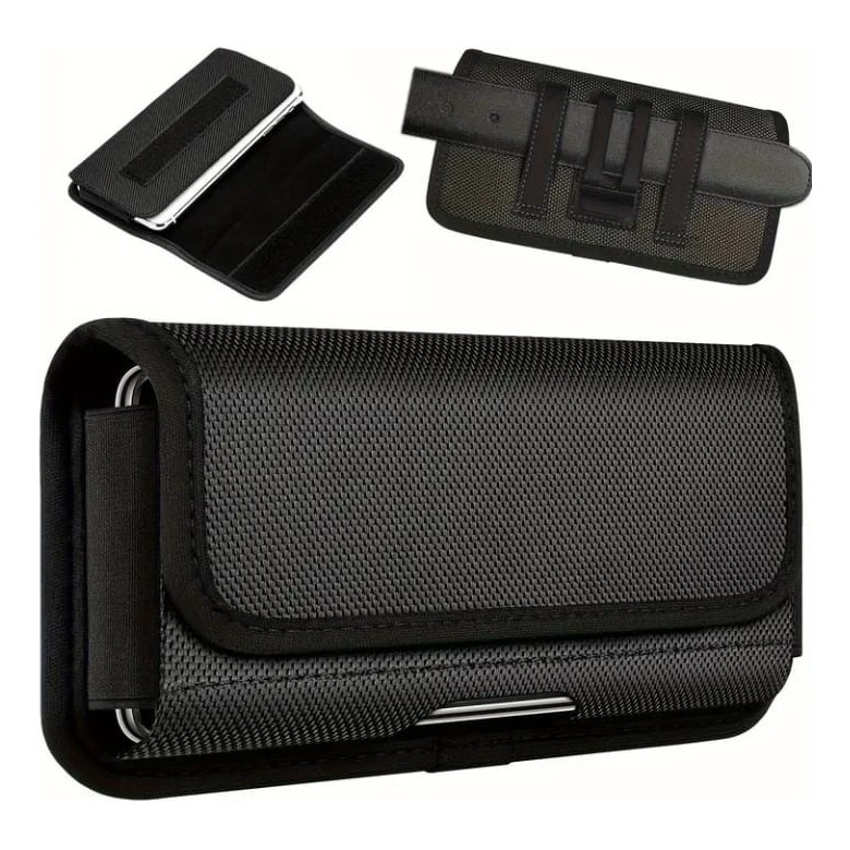 Capa Case Porta Celular Premium Duravel Impermeavel Com Clip Cinto Compativel Smartphone 6.1 Á 6.8