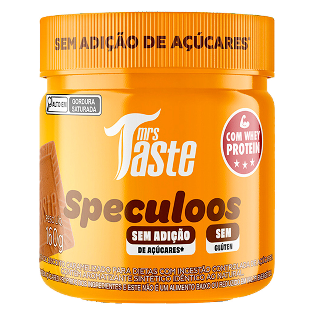 CREME SPREAD MRS TASTE SPECULOOS 160G em Oferta na Shopee