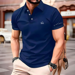 Camiseta Masculina Polo Minimalista Diverse Camisa Manfinity Piquet em Oferta na Shopee