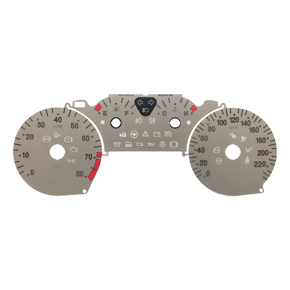 Acetato Translucido D Painel D Instrumentos Fiat Stilo 2002 2003 2004 2005 2006 2007 2008 2009 2010