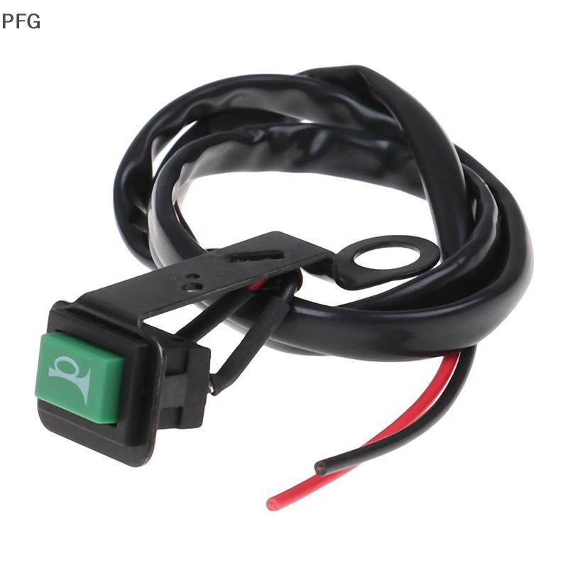 PFG Botão De Sinal De Buzina Elétrica Para Motocicleta Scooter Bicicleta FG