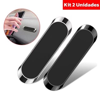 Kit Suporte magnético com poderoso imã neodimio celular universal potente automotivo para ...