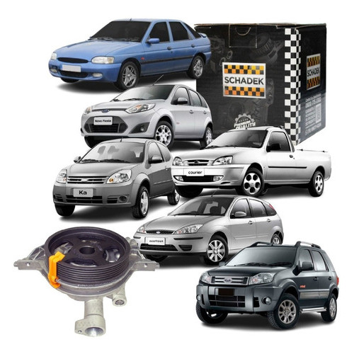 Bomba do Óleo com Polia - Ford Fiesta / KA 1.0 / 1.6 Zetec Rocam 1999 A 2010 2011 2012 2013 em Oferta na Shopee