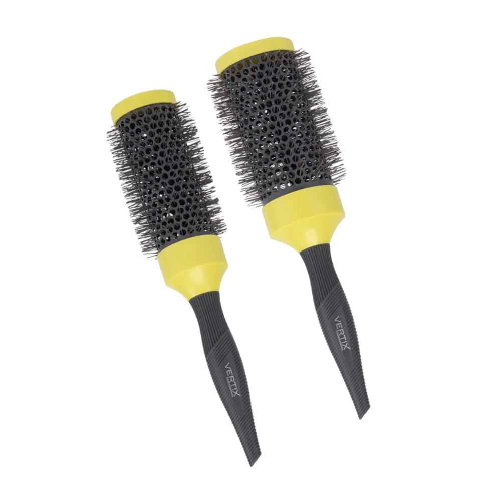 2 Escovas Profissional Lime Green Cerâmica 43/53mm Vertix