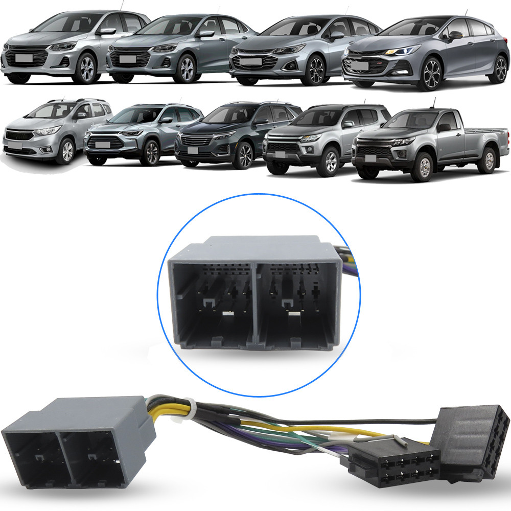 Chicote Plug Ligação Gm Onix Onix Plus Cruze Spin Tracker Equinox Trailblazer S10 2021 Em Diante