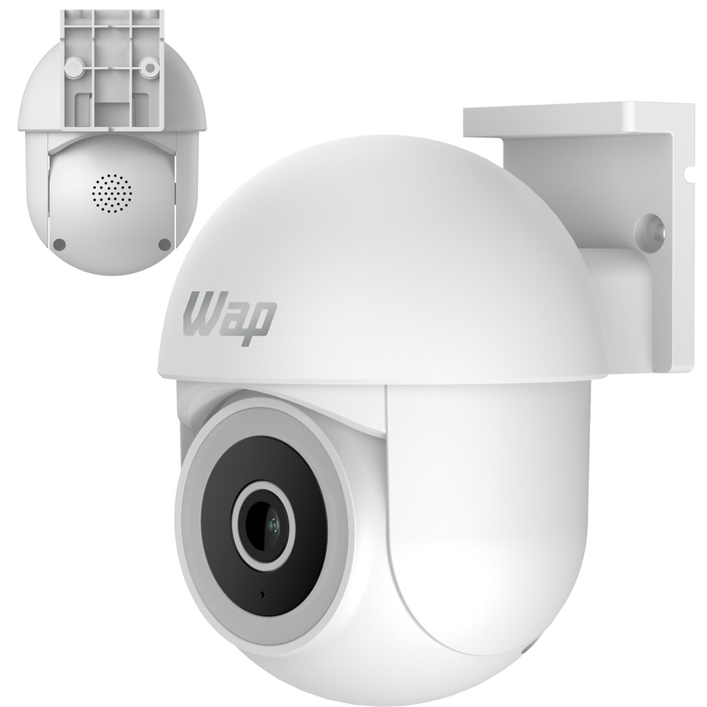 Câmera de Segurança Sensor de Movimento 360 Visão Noturna com Microfone LENS 300 Wap