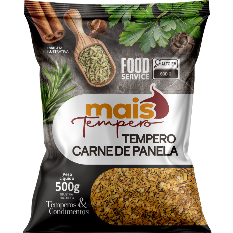 Tempero Para Carne de Panela Linha Premium - Promoção Oficial Mais Tempero - Super Linha Premium Mais Tempero