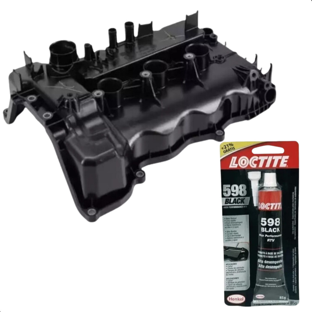 Tampa De Válvula Logan Sandero 1.0 12v 3CC + Cola em Oferta na Shopee