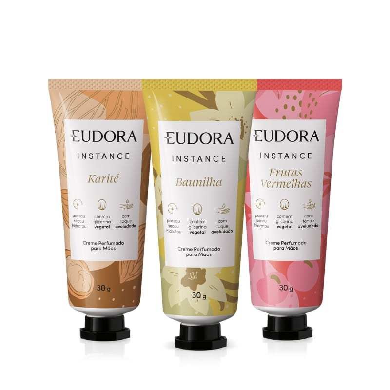 Creme Hidratante de Mãos Instance de Eudora em Oferta na Shopee