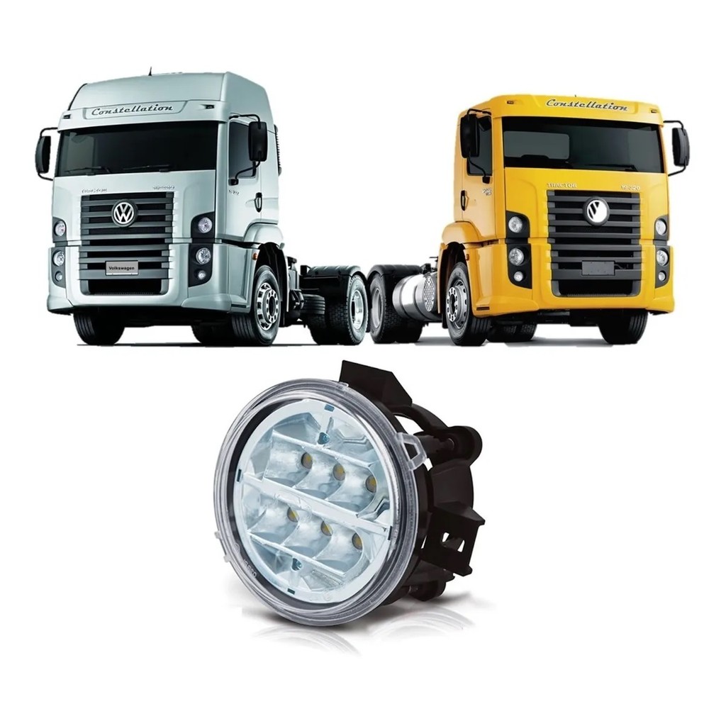 Farol Auxiliar VW Constellation, MB Accelo  - 5783428418 em Oferta na Shopee
