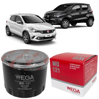 Filtro Óleo Fiat Argo Mobi Uno 2016 A 2022 Wega Wo121 em Oferta na Shopee