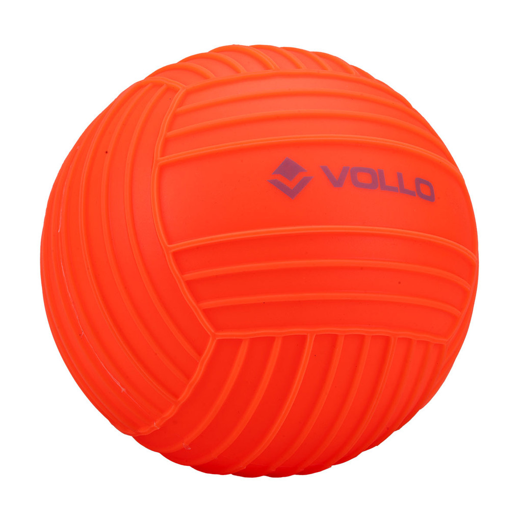 Mini Bola para Atividades Aquáticas em Piscinas e Praias Laranja 15cm
