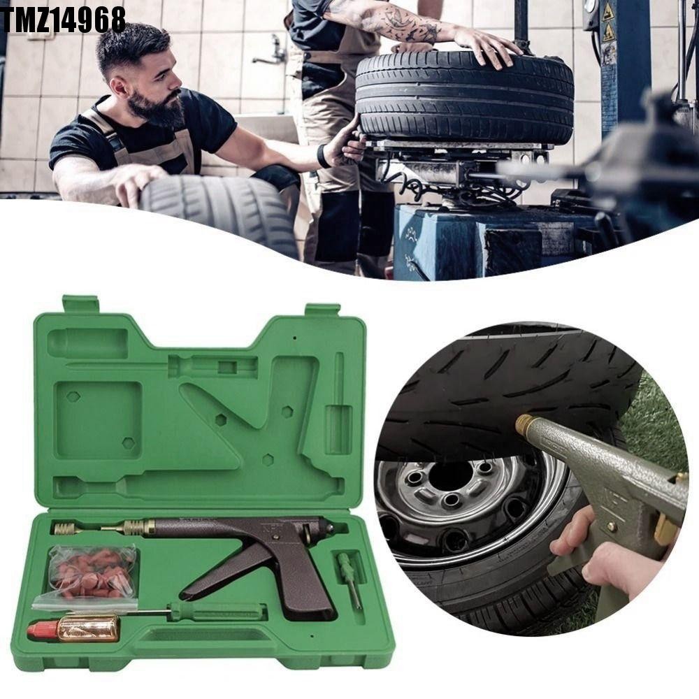 Kit Rapidplug Para Reparo De Pneus TMZ14968 , Conjunto De Ferramentas Profissionais Resistentes Ao Desgaste Rodas , Port