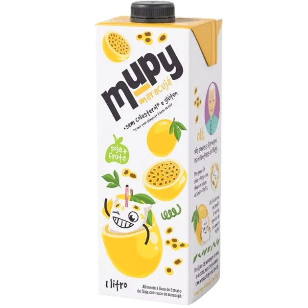 Suco De Soja Mupy Maracujá 1 Litro em Oferta na Shopee
