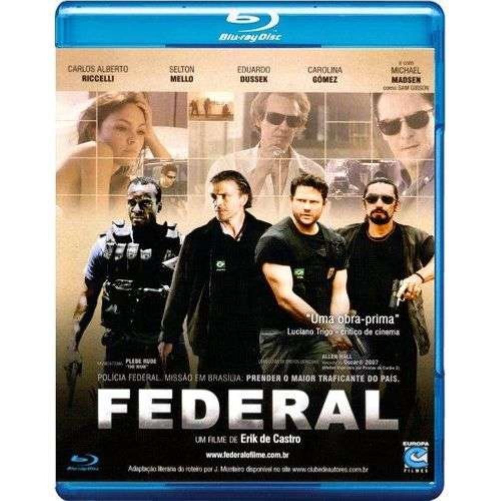 Blu-Ray Federal -Polícia Federal Missão Em Brasília