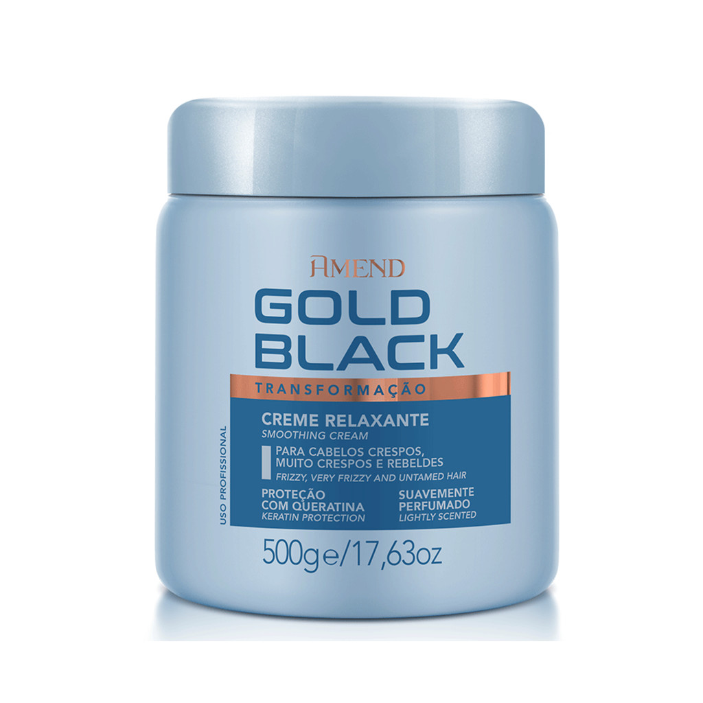 Creme Relaxante Amend Gold Black 500g