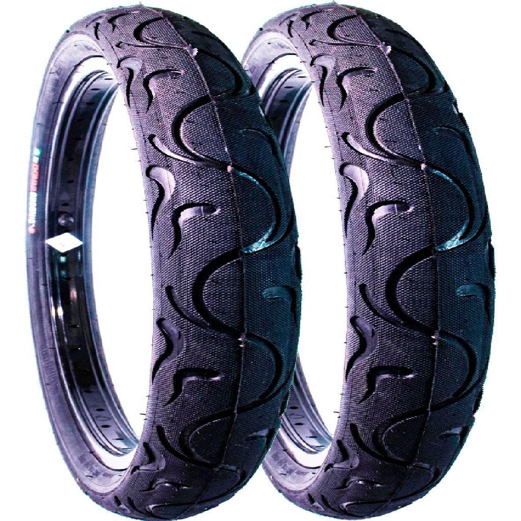 Pneu Aro 20x2.125 Par Irado Tipo Flame Balão Para Bicicleta - Sports & Outdoors
