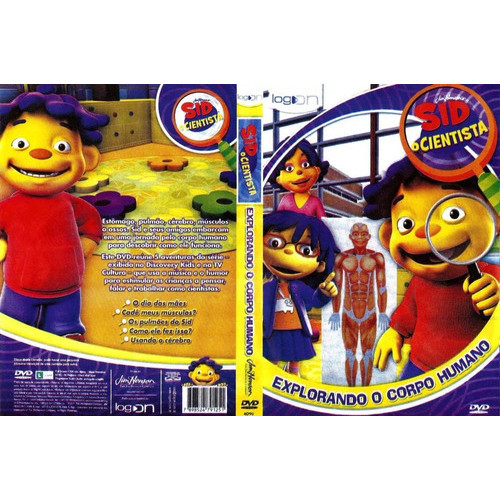 Sid, O Garoto Cientista - Desenho Infantil 4 Dvds