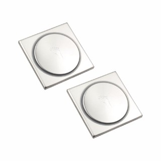 Kit 02 Ralo Click Inox 10x10 Inteligente Anti Inseto e Odor em Oferta na Shopee