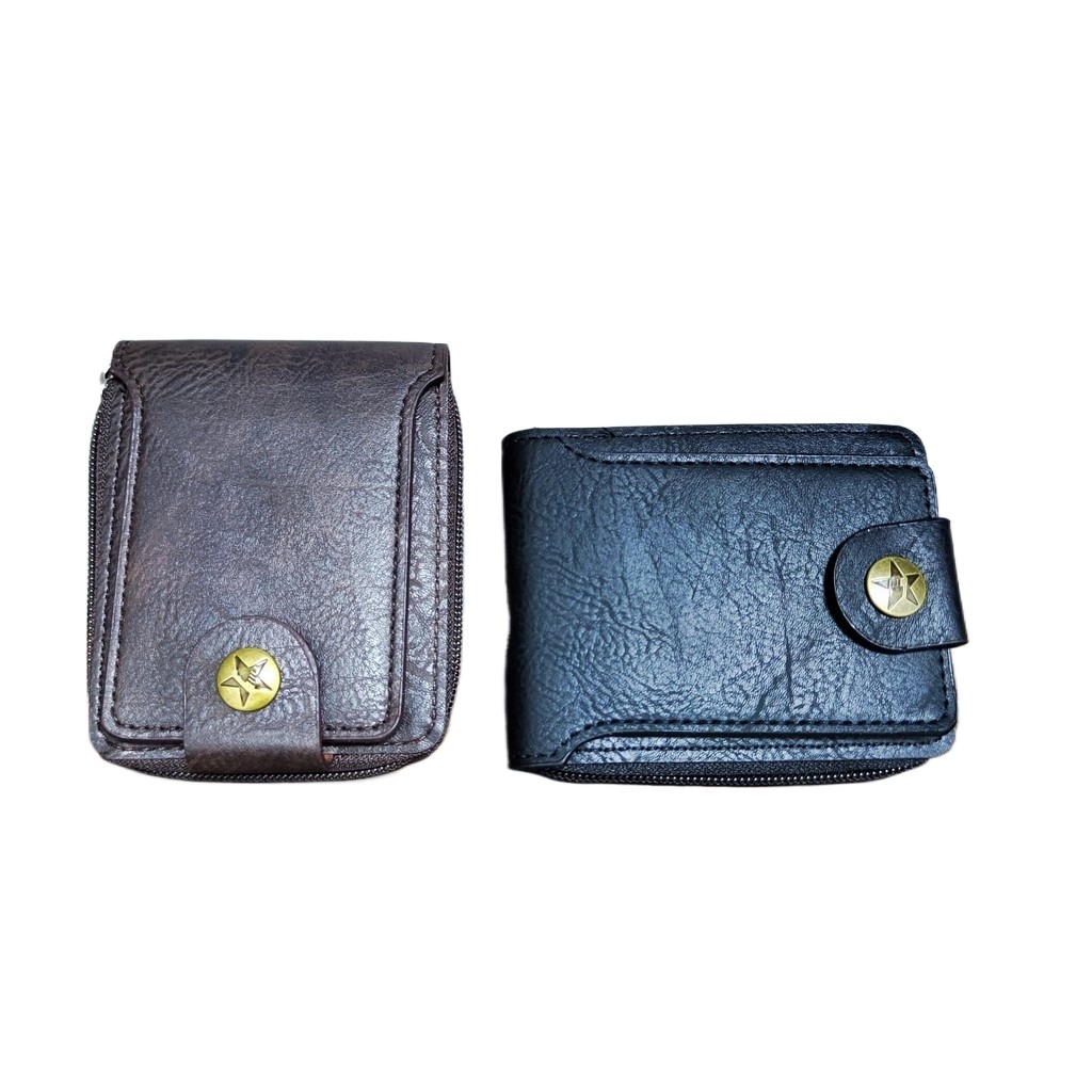 Carteira Masculina Versátil e Moderna Couro Sintético