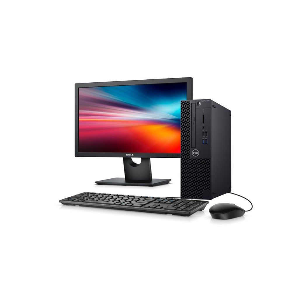 CPU Desktop Dell 3070 Core I5 9ª Armz. 240gb SSD Mem. 8gb Ram Windows 11 Monitor Dell E1916h