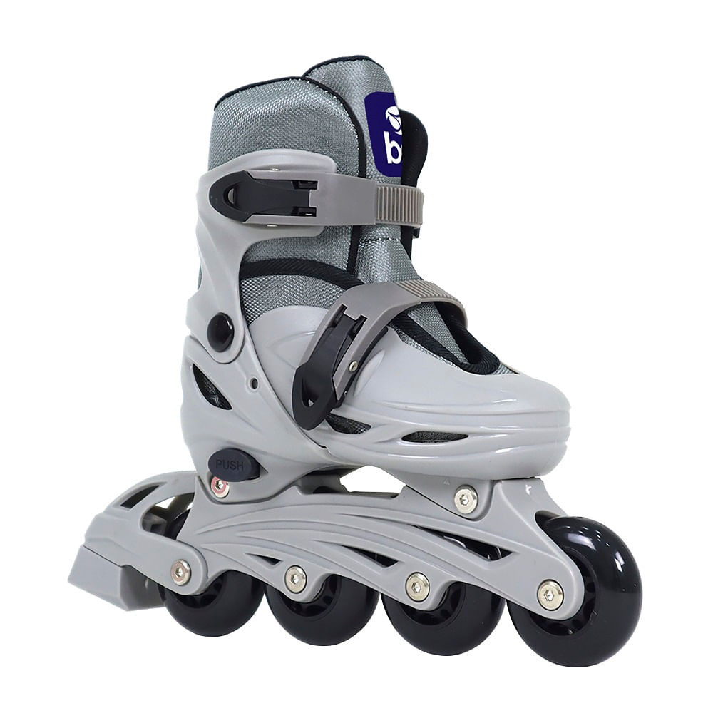 Patins Inline Basic Chumbo (29-32) Bel em Oferta na Shopee